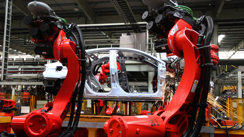 Illustration for article titled 18 Gorgeous Images of Job-Stealing Factory Robots